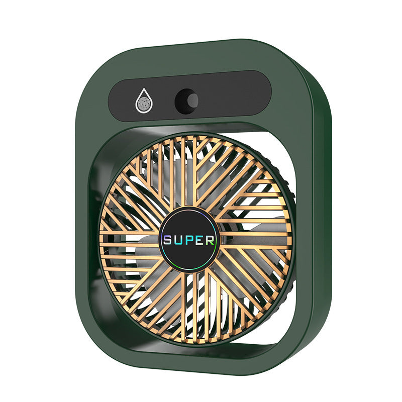 Portable USB Rechargeable Air Cooler & Misting Fan