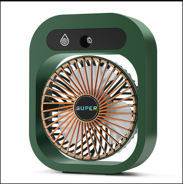 Portable USB Rechargeable Air Cooler & Misting Fan
